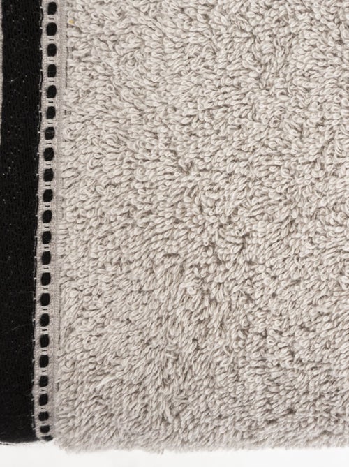 Drap de bain en coton à liseré JOIA - Kiabi