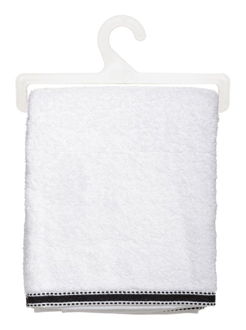 Drap de bain en coton à liseré JOIA - Kiabi