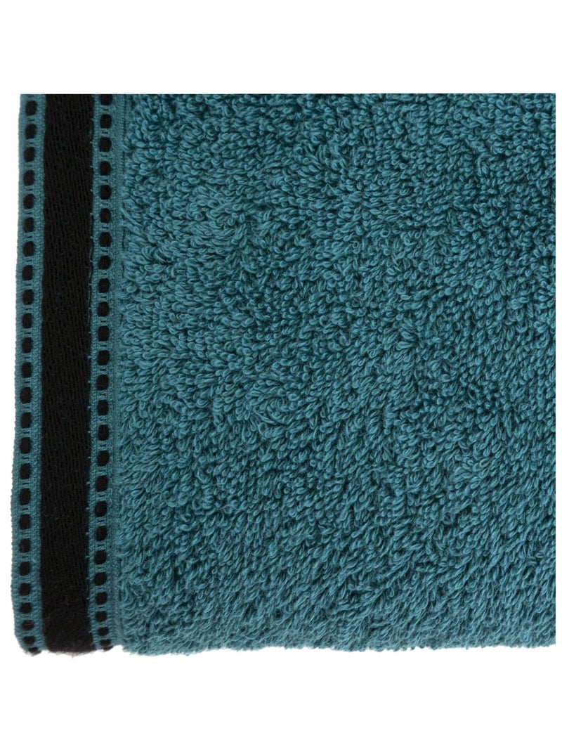Drap de bain en coton à liseré JOIA Bleu - Kiabi