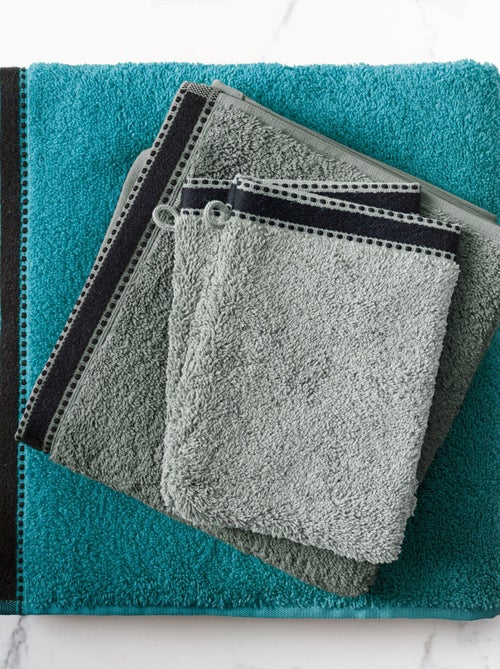Drap de bain en coton à liseré JOIA - Kiabi Drap de bain en coton à liseré JOIA - Kiabi