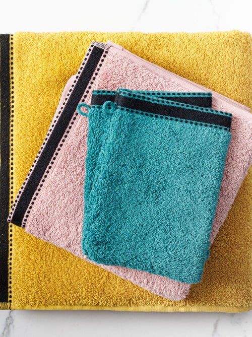 Drap de bain en coton à liseré JOIA - Kiabi