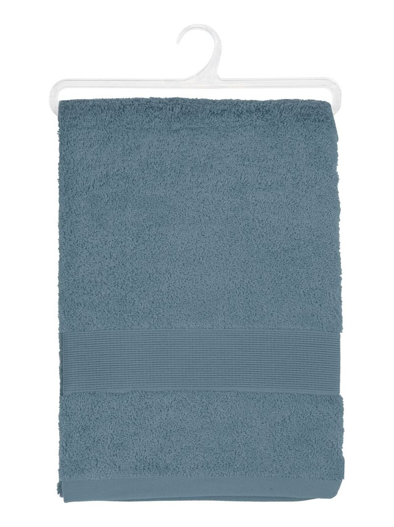 Drap de bain en coton ESSENTIEL Bleu - Kiabi