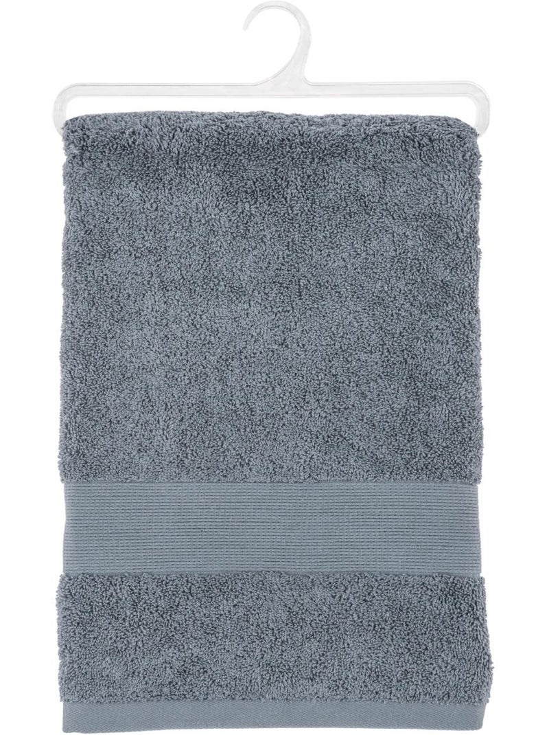 Drap de bain en coton ESSENTIEL Gris foncé - Kiabi