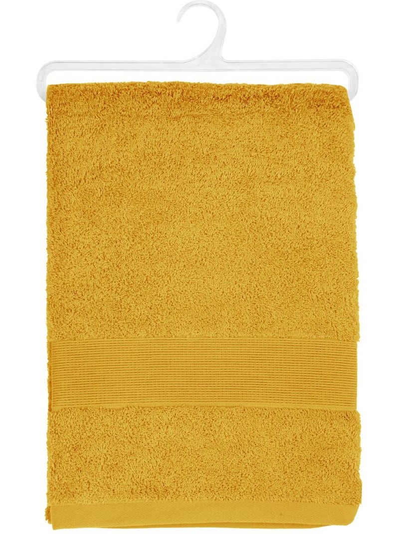 Drap de bain en coton ESSENTIEL Moutarde - Kiabi