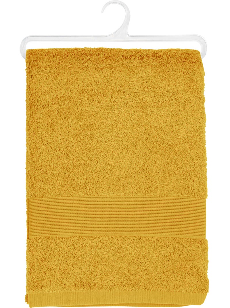 Drap de bain en coton ESSENTIEL Moutarde - Kiabi