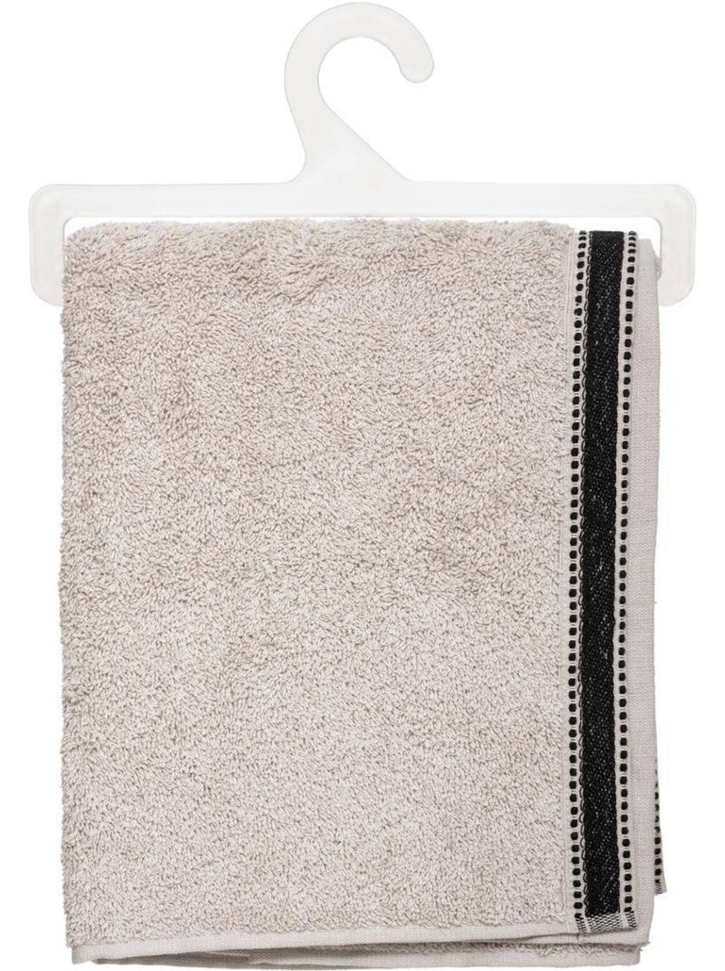 Drap de bain en coton JOIA Argent - Kiabi