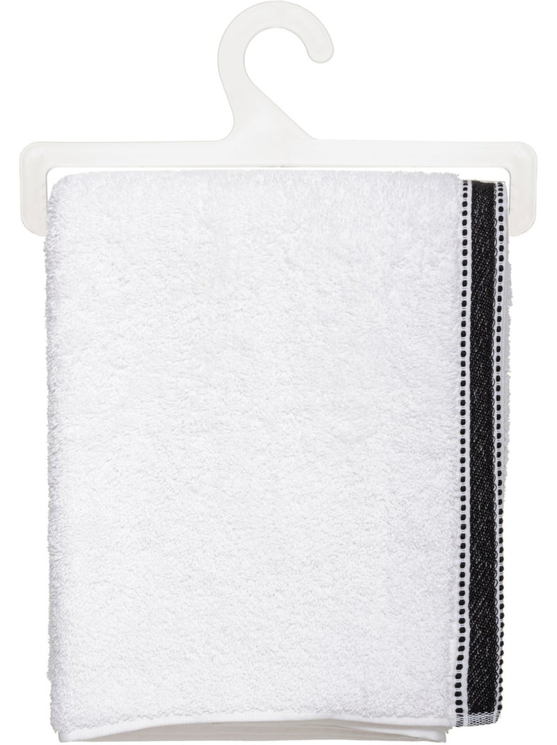 Drap de bain en coton JOIA Blanc - Kiabi