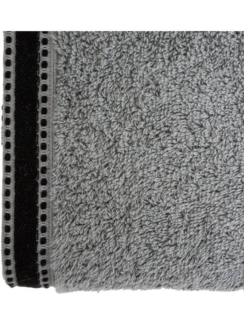 Drap de bain en coton joia Gris foncé - Kiabi