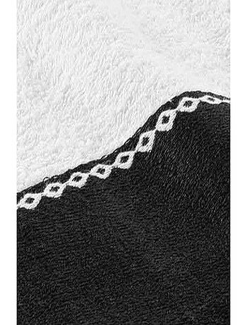 Drap de bain en éponge jacquard SARASO