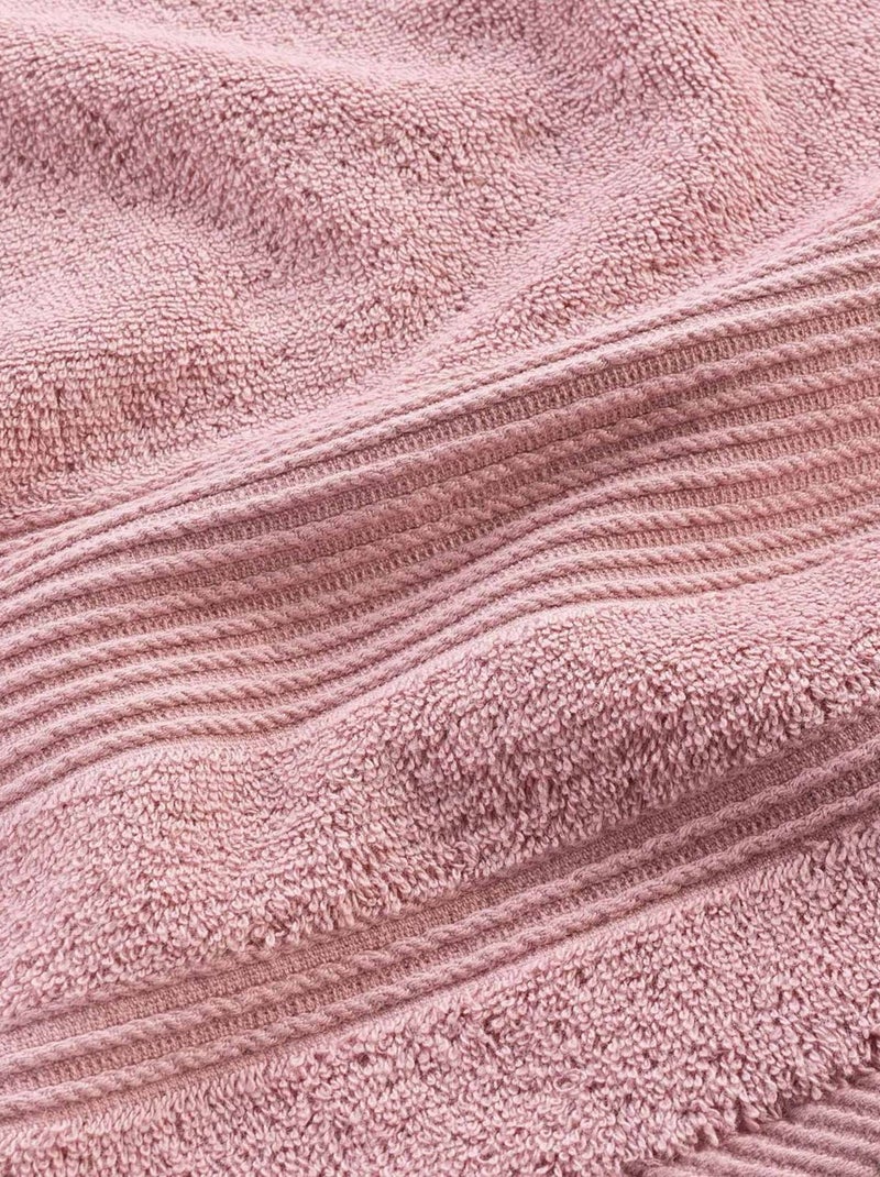 Drap de bain en éponge unie DAYTA Rose - Kiabi