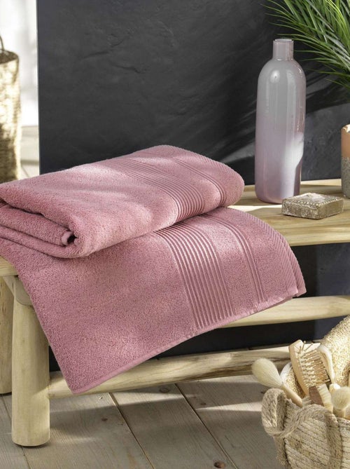 Drap de bain en éponge unie DAYTA - Kiabi Drap de bain en éponge unie DAYTA - Kiabi