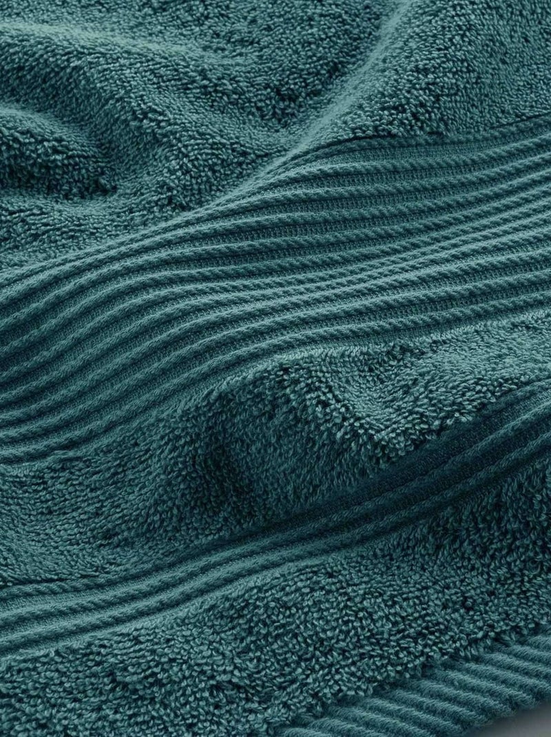 Drap de bain en éponge unie DAYTA Vert émeraude - Kiabi