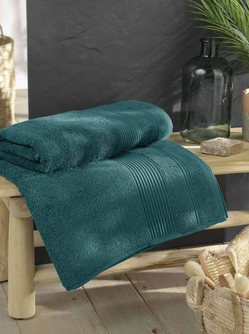 Drap de bain en éponge unie DAYTA - Kiabi