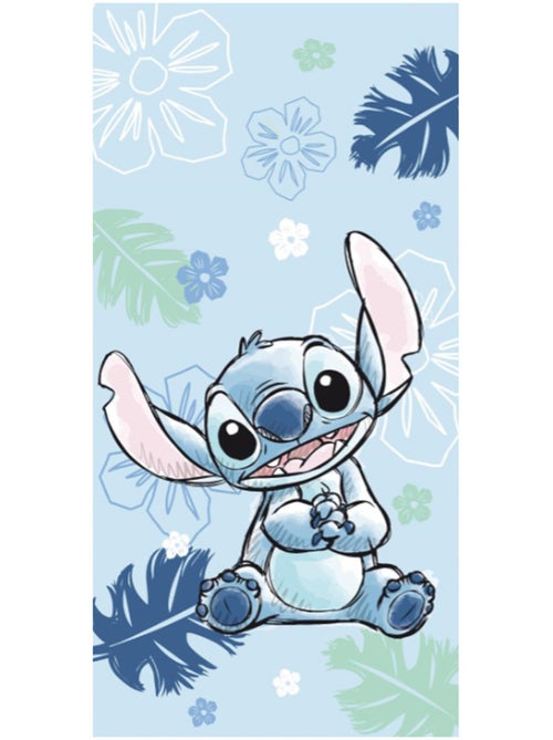 Drap de Bain Enfant Stitch Ohana Disney 100% coton - 70x140 cm - Kiabi