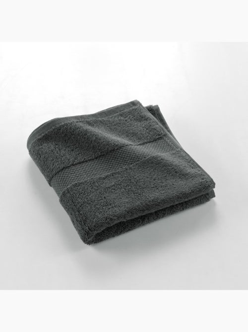 Drap de bain éponge coton piegné Elegance - Kiabi