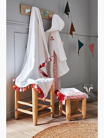 Drap de bain Escapade Kawaii 90x150 cm - 100% Coton - 400 GSM