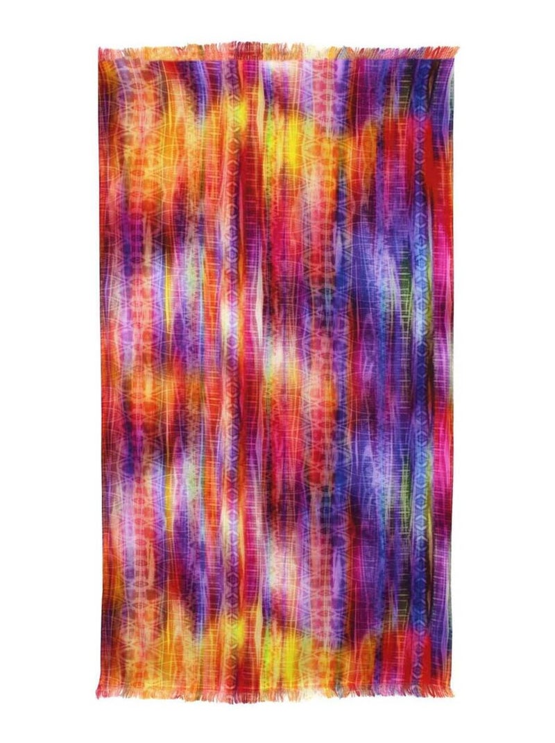 Drap de bain fouta Multicolore - Kiabi