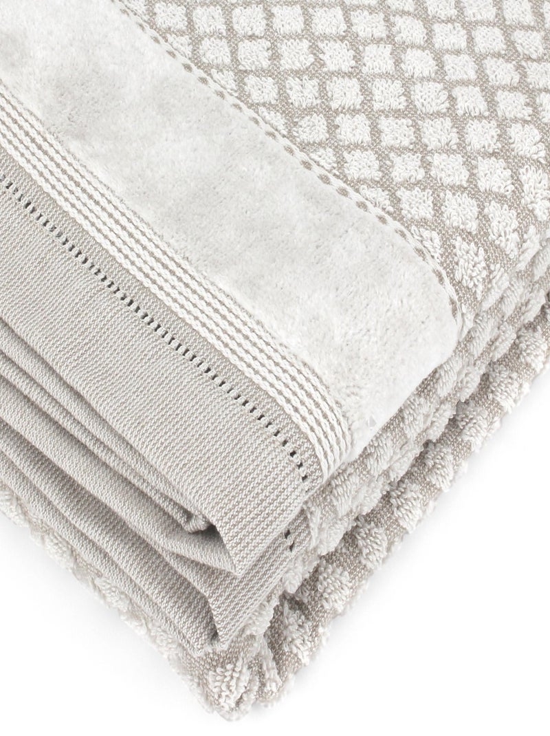 Drap de bain LINEN Beige - Kiabi