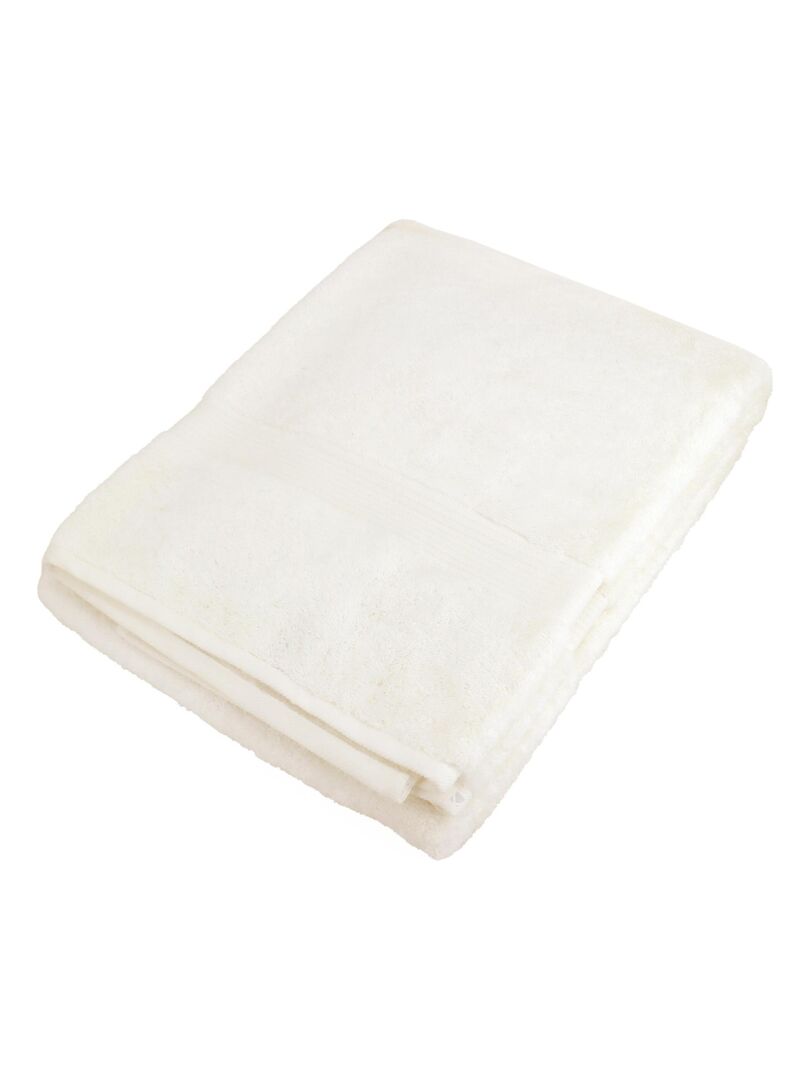 Drap de bain LUXOR Blanc cassé - Kiabi