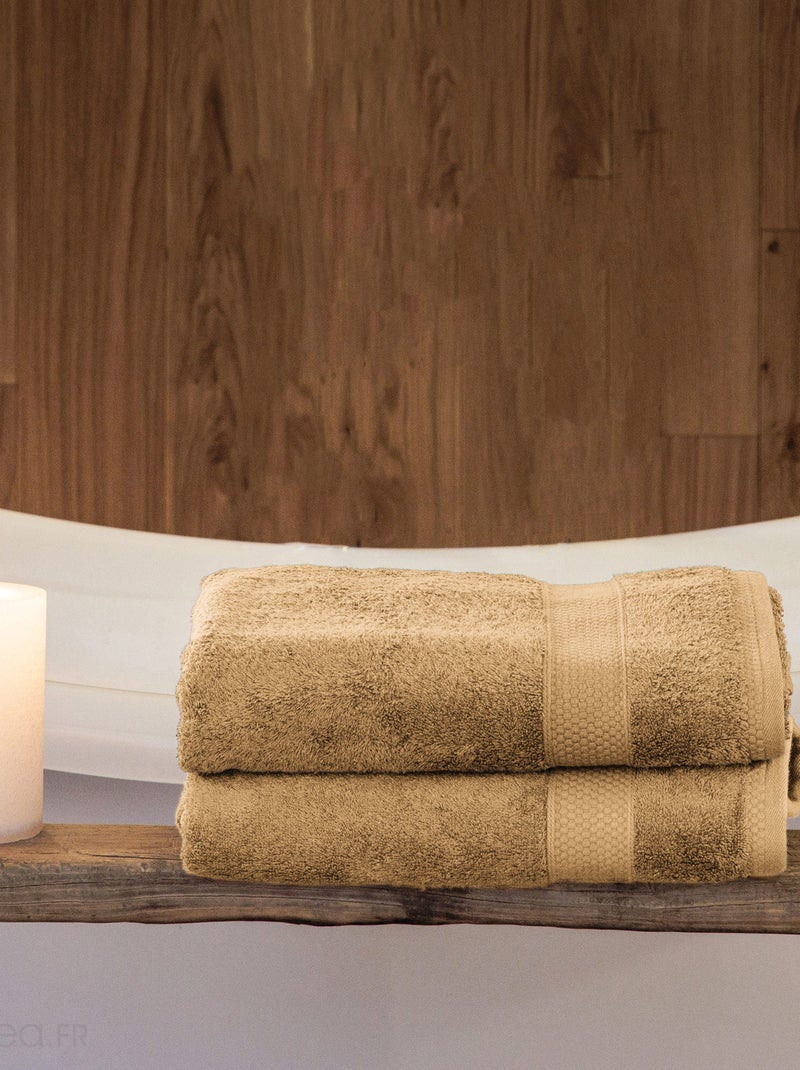 Drap de bain NAÏA Jaune foncé - Kiabi