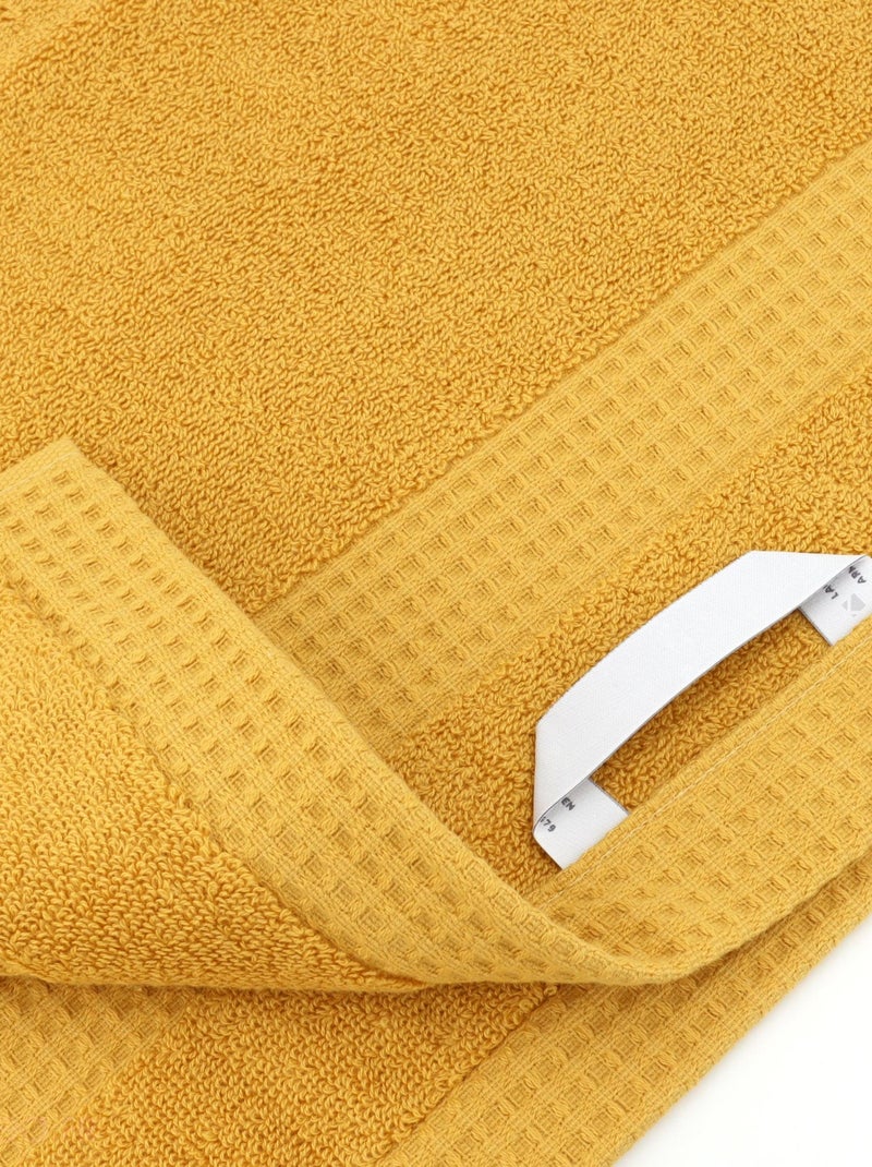 Drap de bain NATURAL Jaune or - Kiabi