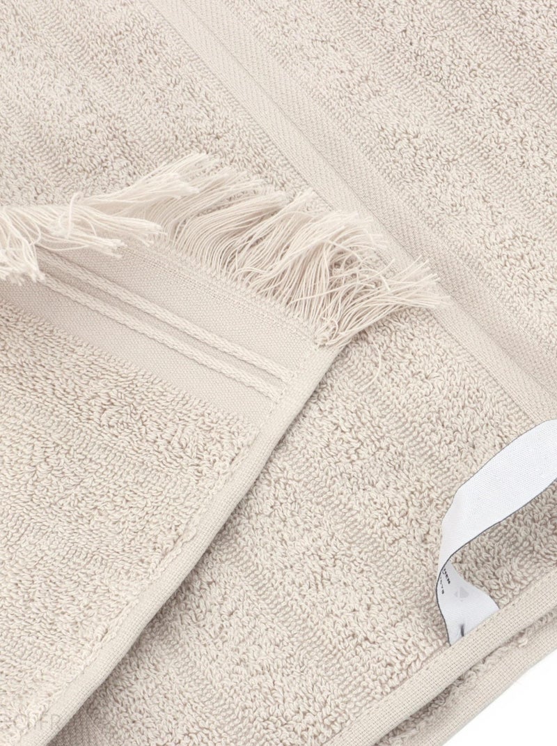 Drap de bain NATURAL STRIPES Blanc cassé - Kiabi