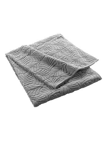 Drap de bain OCALA - Eponge ciselée unie