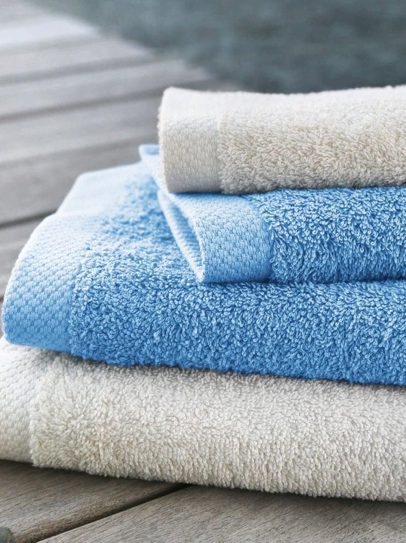 Drap de bain PURE Bleu ciel - Kiabi