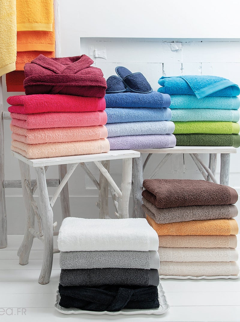 Drap de bain PURE Kaki - Kiabi