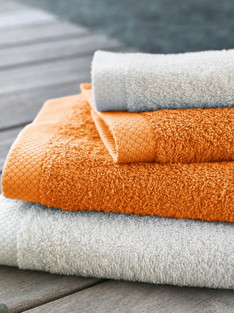 Drap de bain PURE Orange - Kiabi