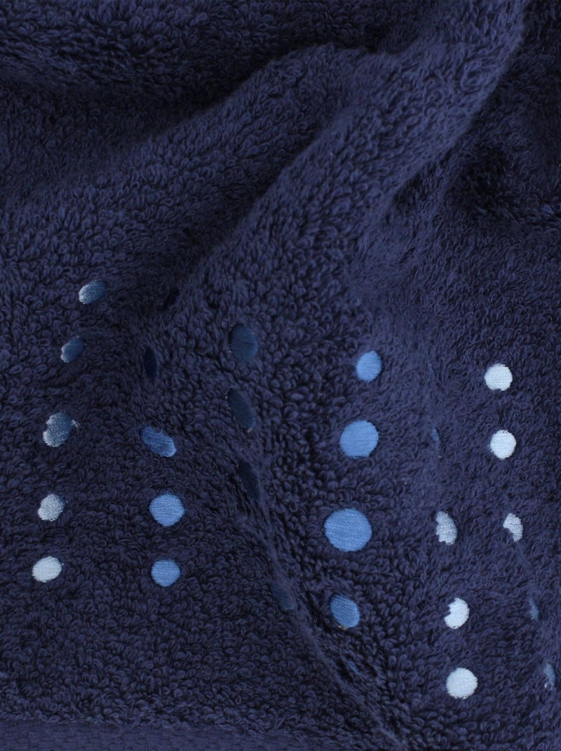 Drap de bain PURE POINTS Bleu marine - Kiabi