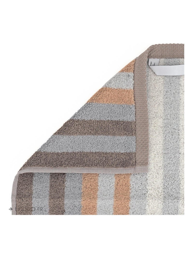 Drap de bain PURE STRIPES Beige - Kiabi