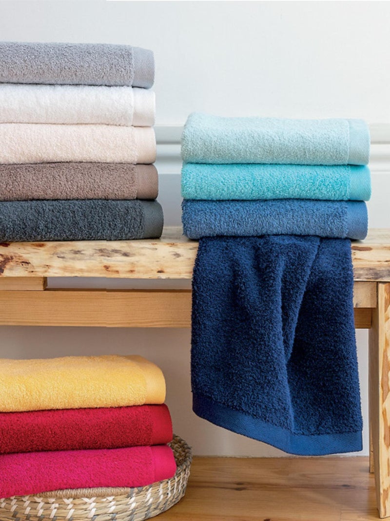 Drap de bain SOFTY Bordeaux - Kiabi