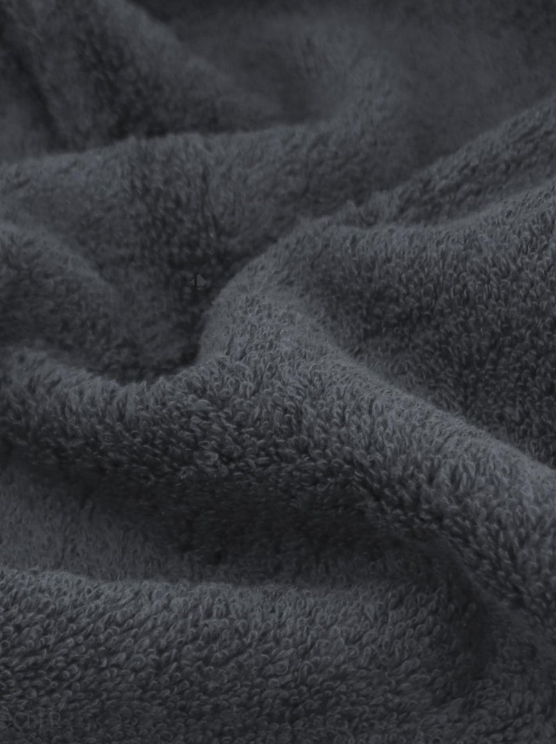 Drap de bain SOFTY gris anthracite - Kiabi