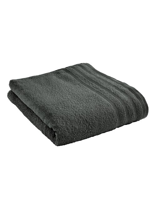 Drap de bain "Spa" 90 x 150 cm / 400 gr/m² - Couleur: "Spa" Ardoise - Kiabi