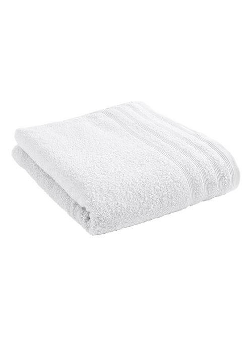 Drap de bain "Spa" 90 x 150 cm / 400 gr/m² - "Spa" Neige - Drap de bain 90 x 150 cm - Kiabi
