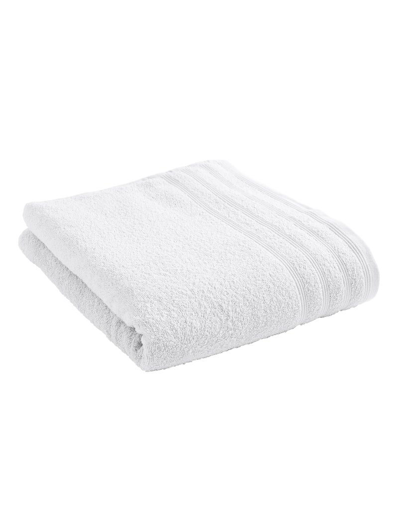 Drap de bain "Spa" 90 x 150 cm / 400 gr/m² - "Spa" Neige - Drap de bain 90 x 150 cm Blanc - Kiabi