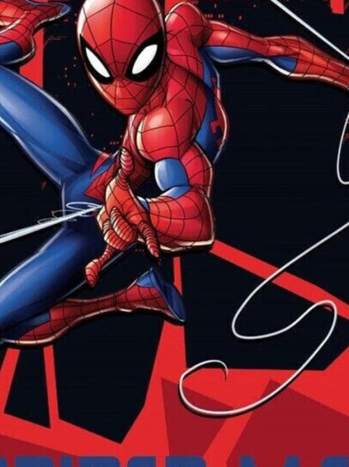 Drap de bain 'Spider-Man' – Building Coton – Spiderman - Kiabi