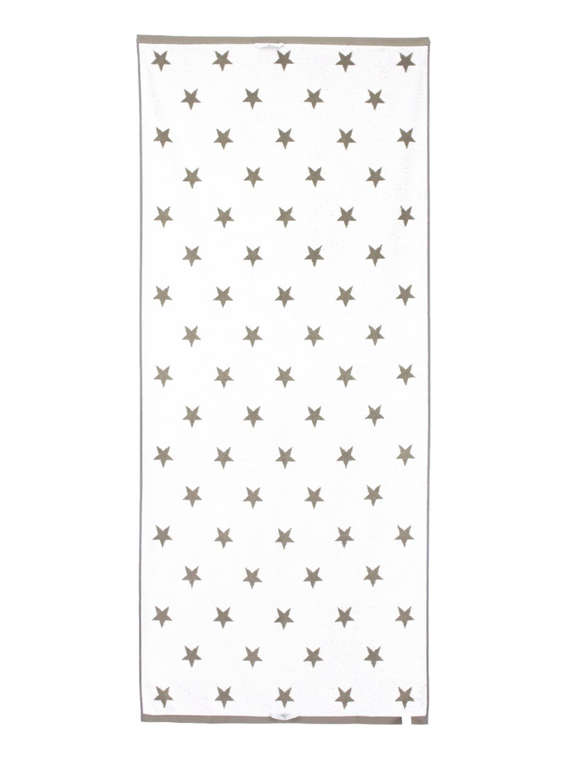 Drap de bain STARS Marron - Kiabi
