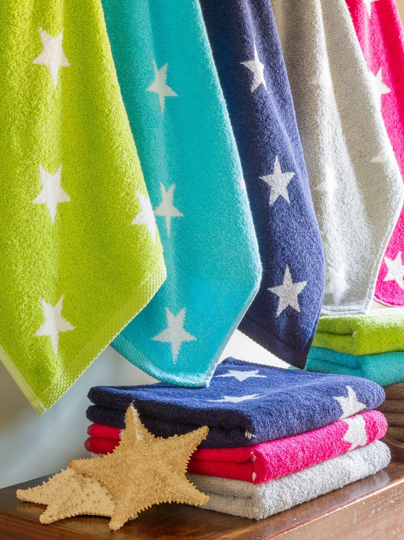 Drap de bain STARS Vert - Kiabi