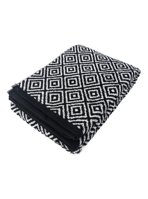 Drap de bain SYMETRIE coton Losanges - Kiabi