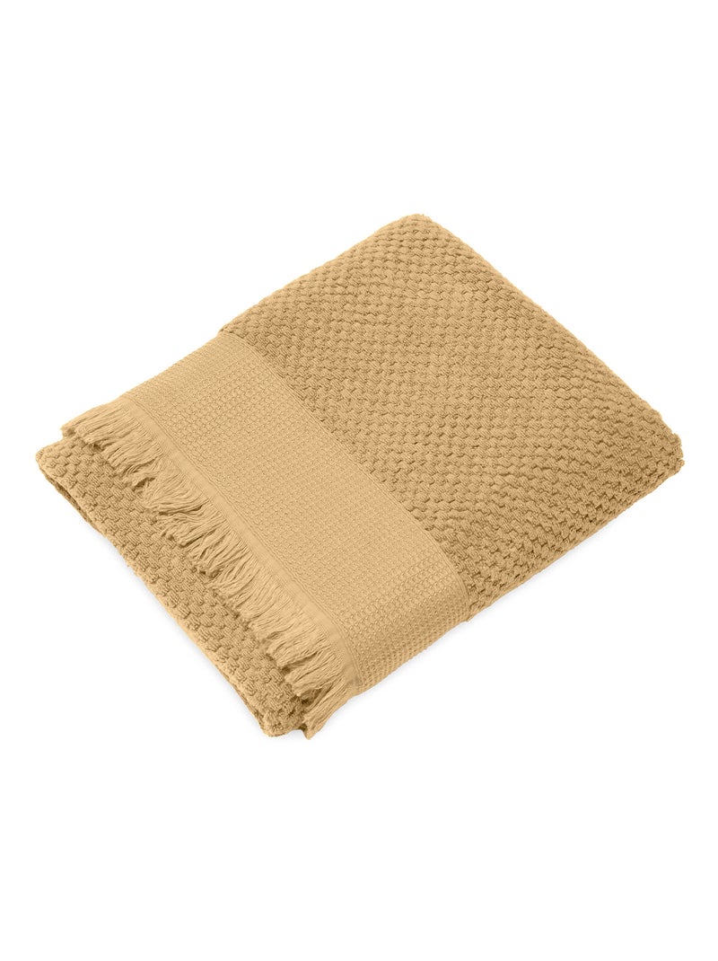 Drap de bain TETHYS Jaune foncé - Kiabi
