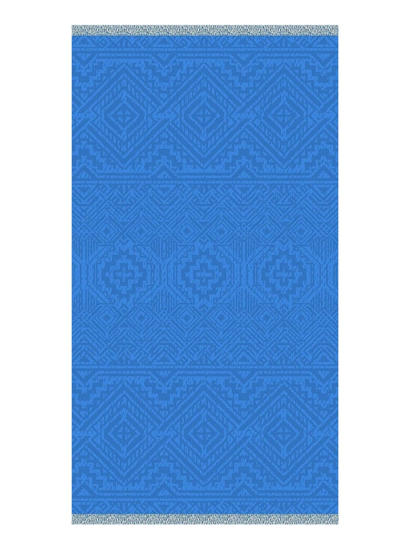 Drap de bain turquoise Bleu - Kiabi