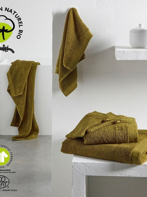 Drap de bain uni BIO ORGANIC - Kiabi