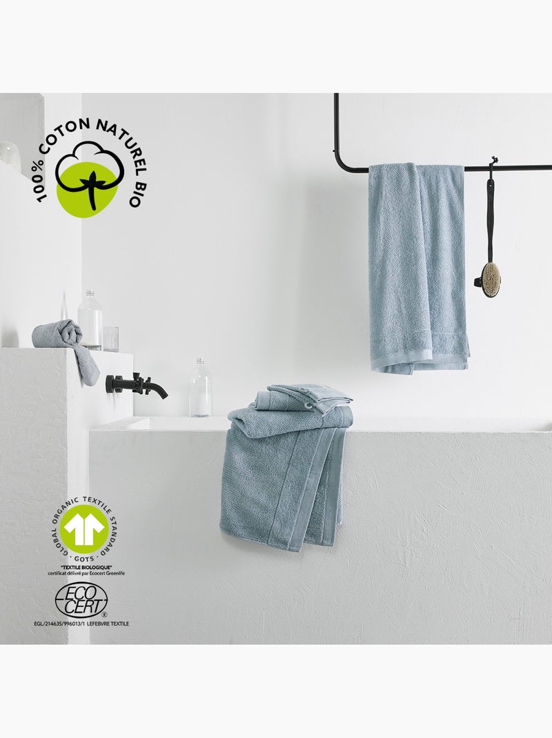 Drap de bain uni BIO ORGANIC Gris - Kiabi