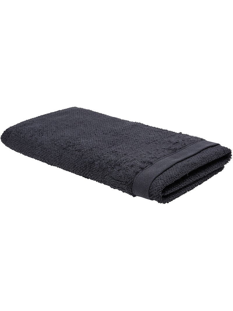 Drap de bain uni BIO ORGANIC gris anthracite - Kiabi