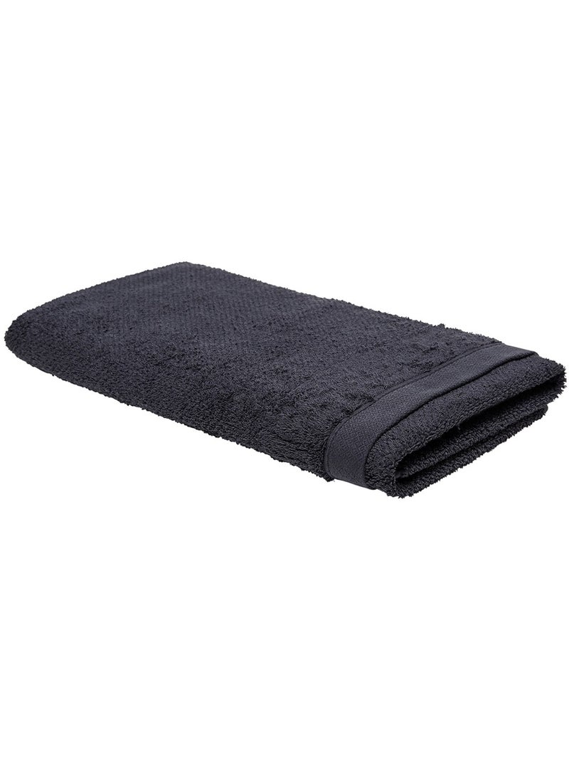 Drap de bain uni BIO ORGANIC gris anthracite - Kiabi