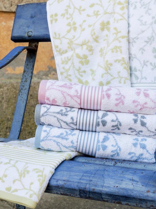 Drap de bain VINTAGE FLORAL - Kiabi