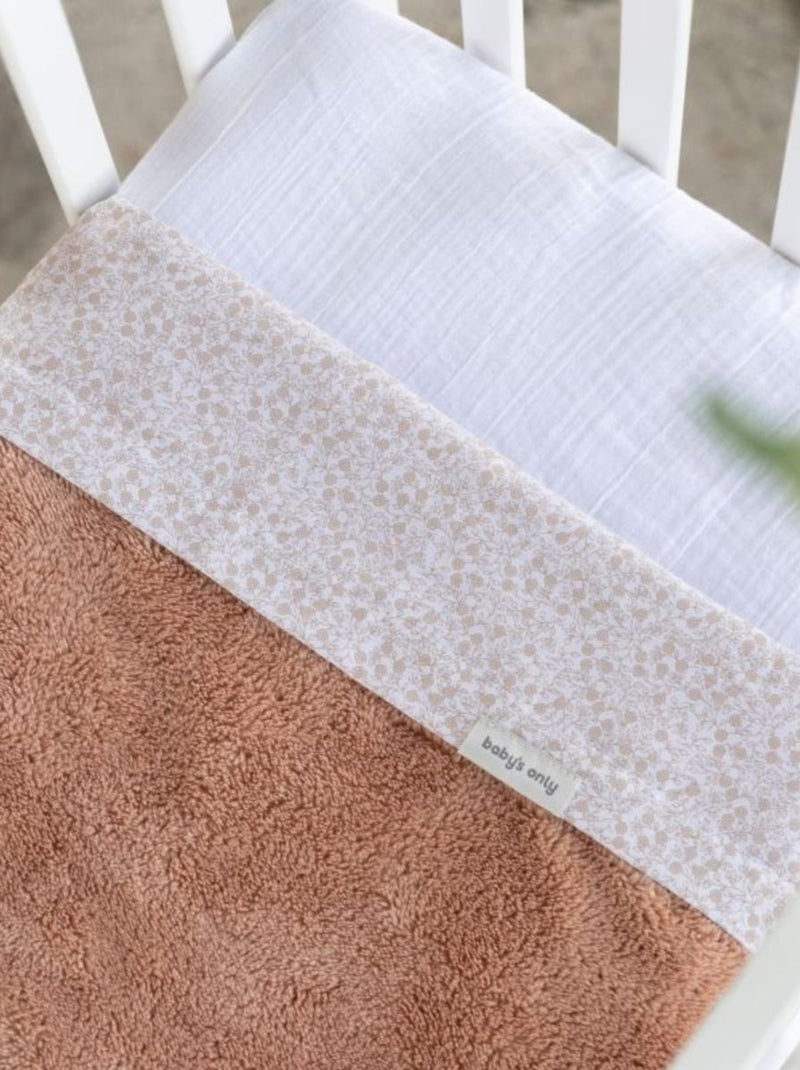 Drap de berceau Flower tuscany Rose - Kiabi