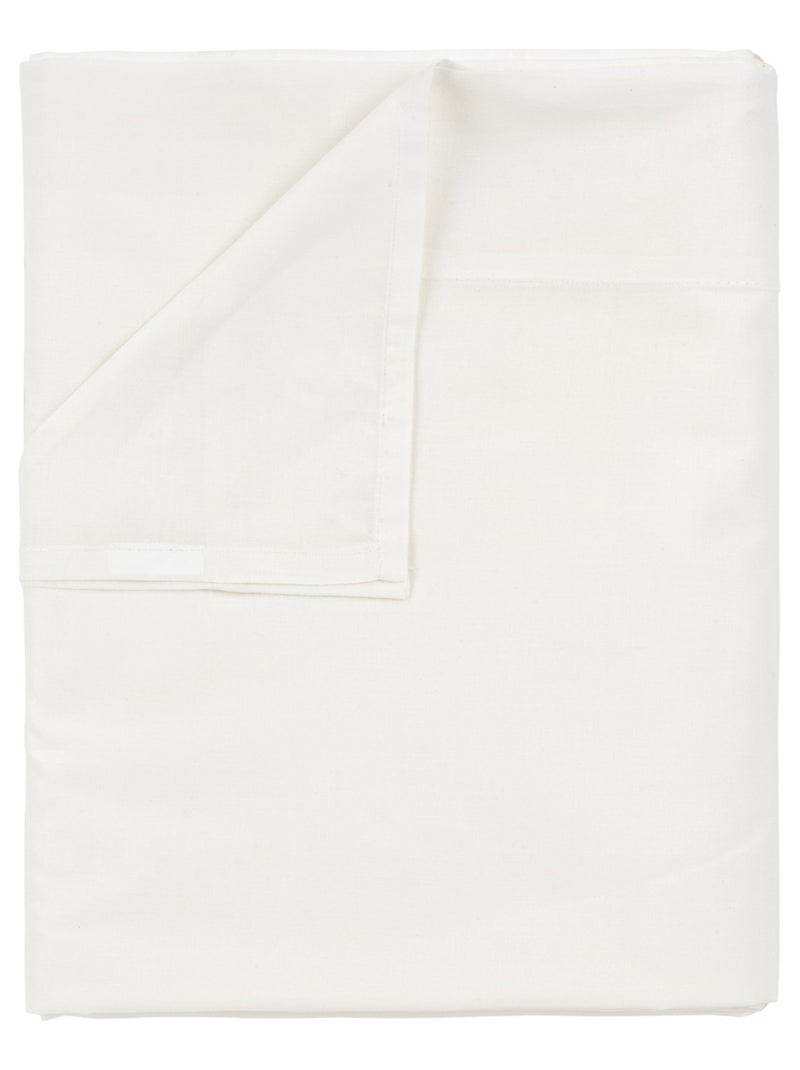 Drap de dessus, 100% coton Blanc - Kiabi